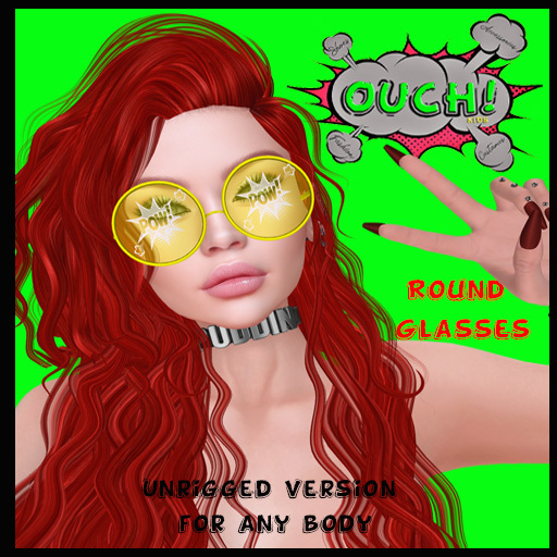 OUCH! Round Glasses - POW