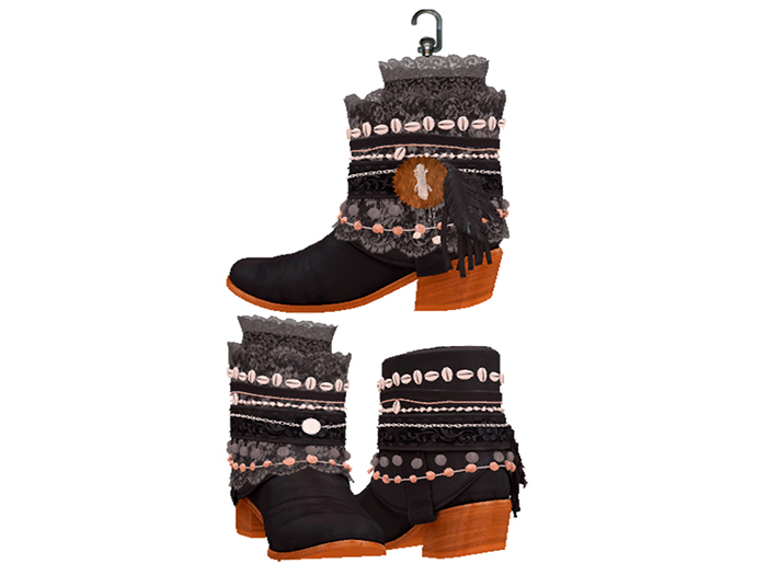 Addams "Elle" Cowboy Boho Boots #29