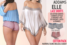 Addams "Elle" Lace Shorts #COTTON PACK