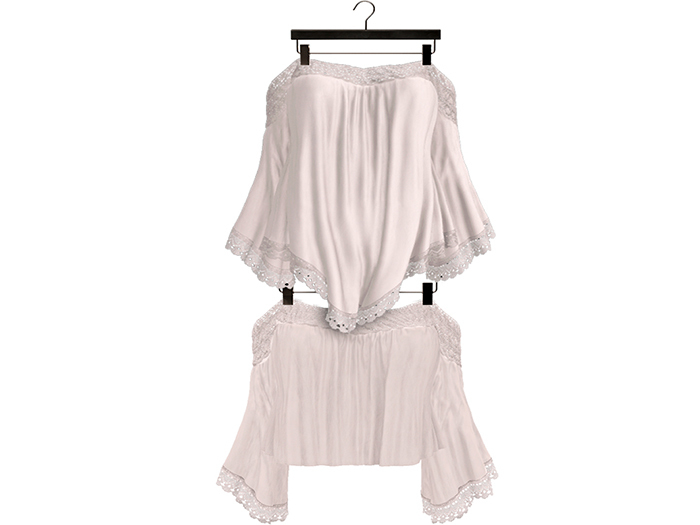 Addams "Elle" Off the Shoulder Blouse & Top #01