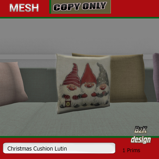 Christmas Cushion Lutin