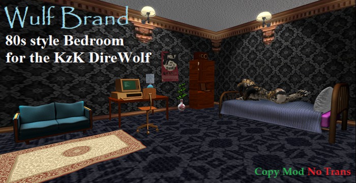 WB 80s Bedroom Set - DireWolf