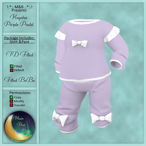 !:*:. M&B .:*:.! Kaysha Purple Pastel 