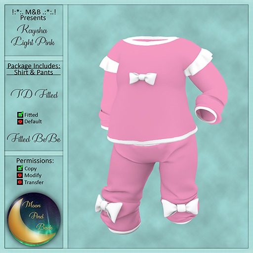 !:*:. M&B .:*:.! Kaysha Darks Light Pink 