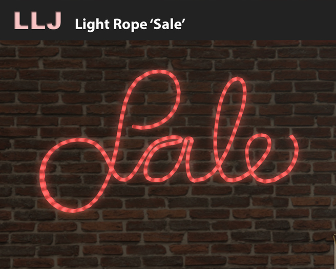 LLJ Light Rope 'Sale'