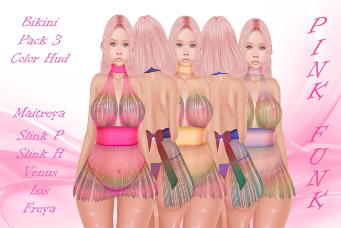 [PINKFUNK] Bikini Pack 3