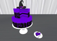 Witches Hat Drip Cake