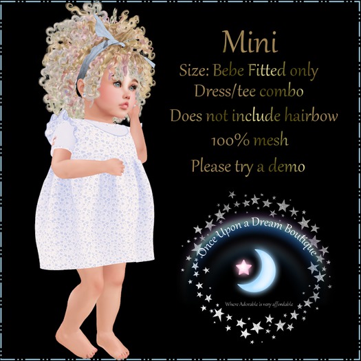 !!OUD Mini Sky Bebe Fitted