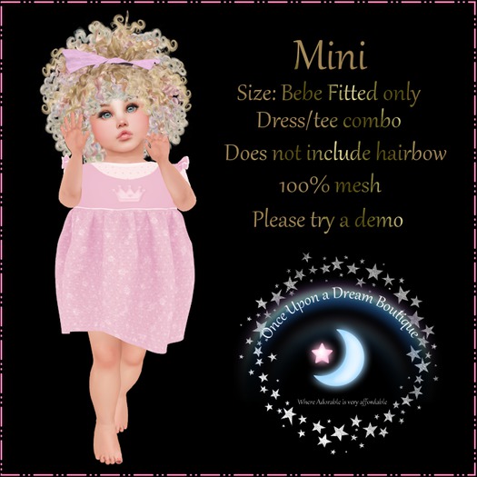 !!OUD Mini Blush Bebe Fitted