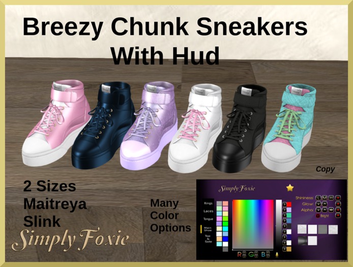 Breezy Sneakers With Hud (Boxed)