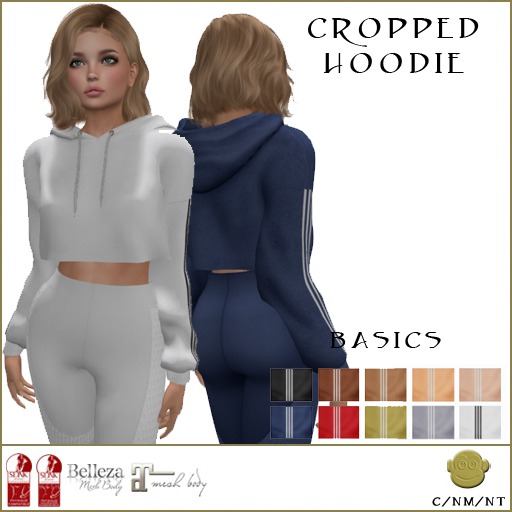 BM Cropped Hoodie Basics DEMO