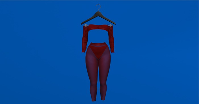 MX // Lacy Set - Cherry (Wear Me)