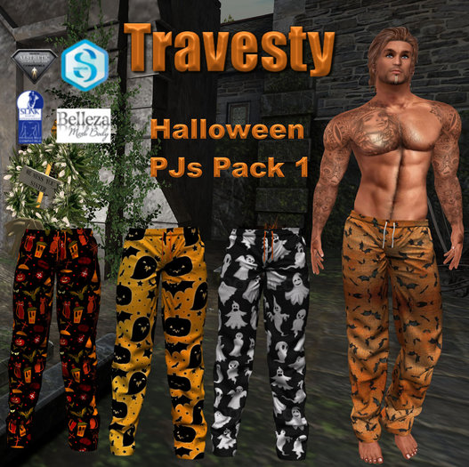 Travesty Hallloween PJs Pack 1