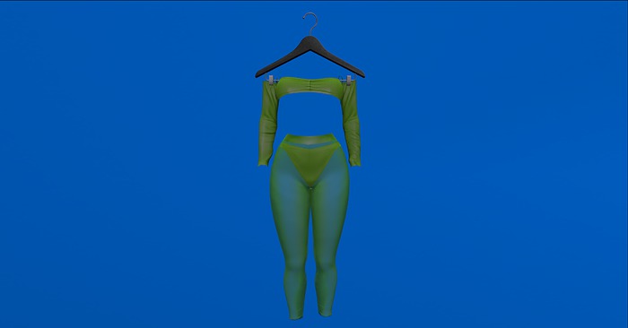 MX // Lacy Set - Lime (Wear Me)