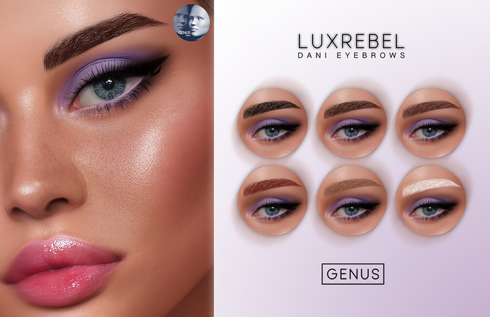 LUXREBEL - Dani Eyebrows (GENUS)