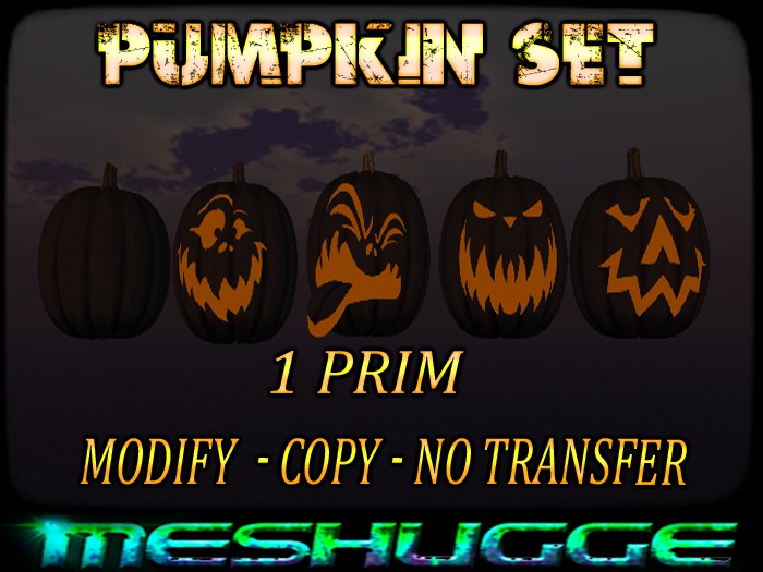 [GG] Black Pumpkin Set Boxed