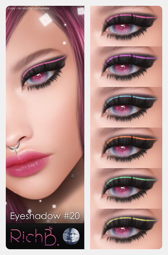 RichB. Eyeshadow #20 (wear/rez) Genus