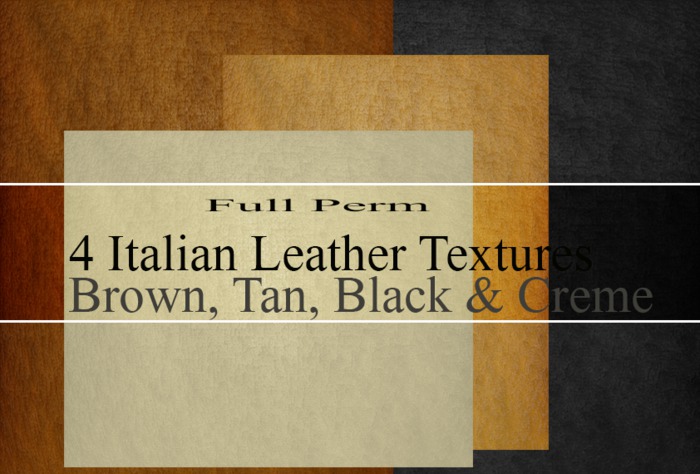  full perm Leather Textures