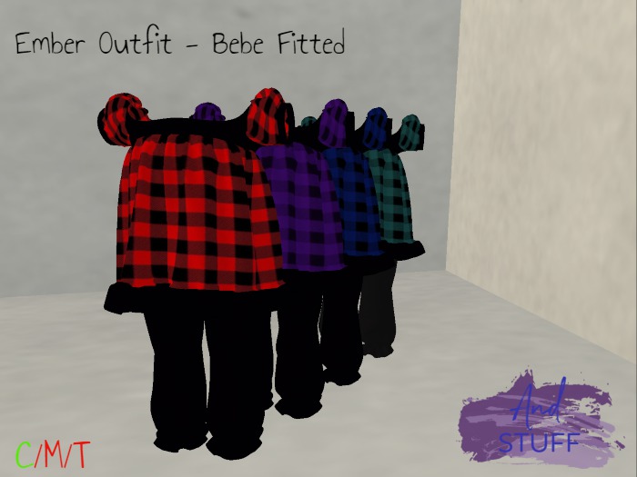:And Stuff: Ember Outfit - Bebe Fitted [Rez]