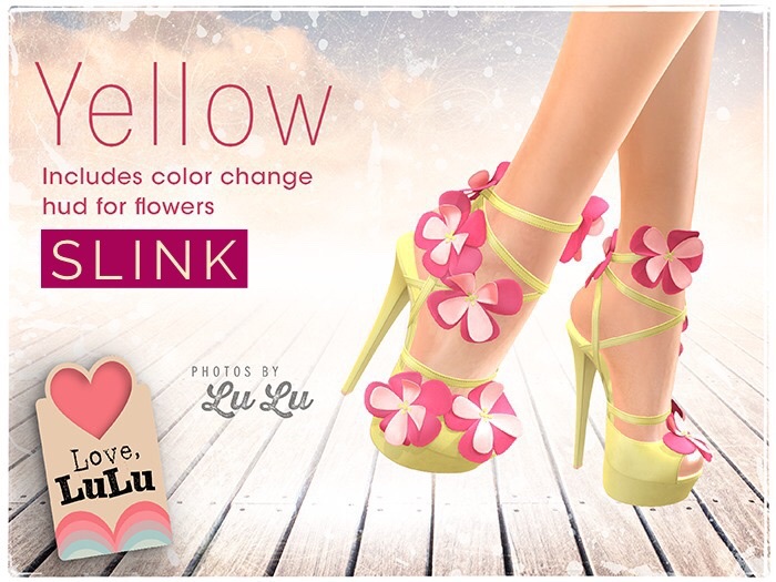 [BREATHE]-Ayame Heels-Slink-Prime Yellow