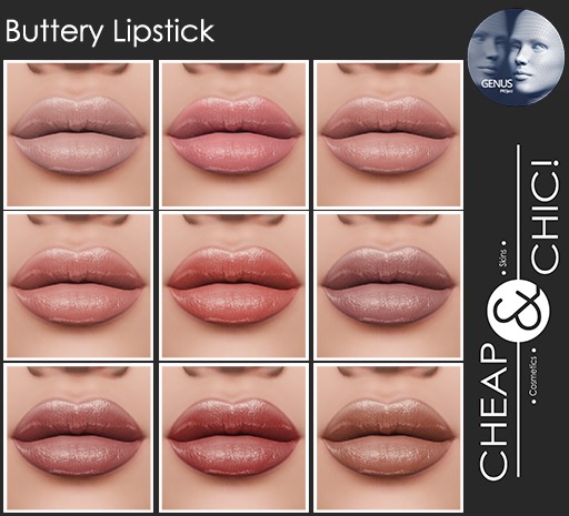 Cheap & Chic! Buttery Lipstick HD - Genus