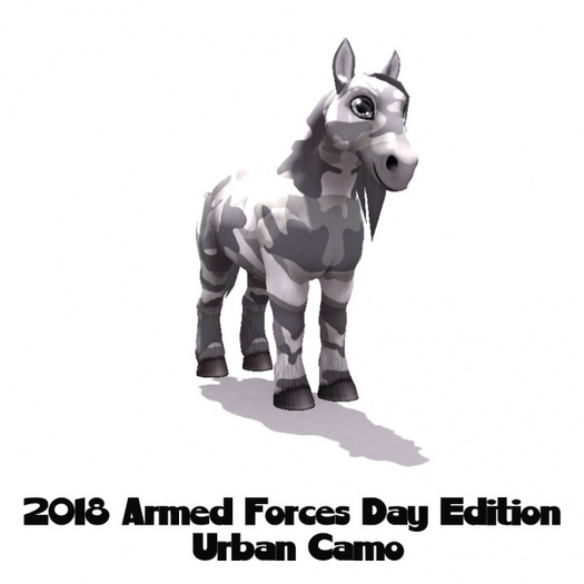 AMARETTO PONIE PALS 2018 ARMED FORCES URBAN