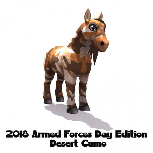 AMARETTO PONIE PALS 2018 ARMED FORCES DAY F