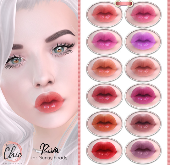 Stay Chic - Riva lipstick DEMO