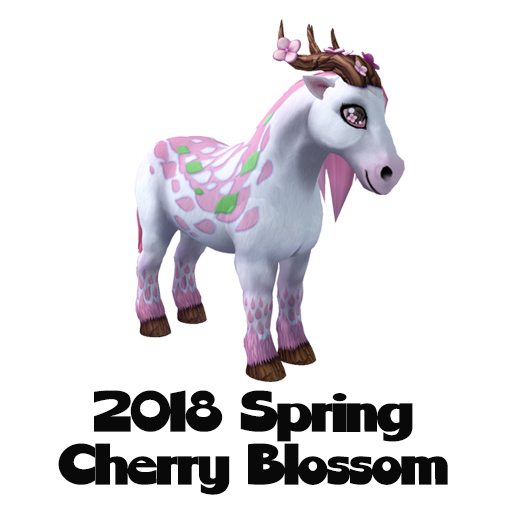 AMARETTO PONIE PAL 2018 LE SPRING CHERRY BLOSSOM