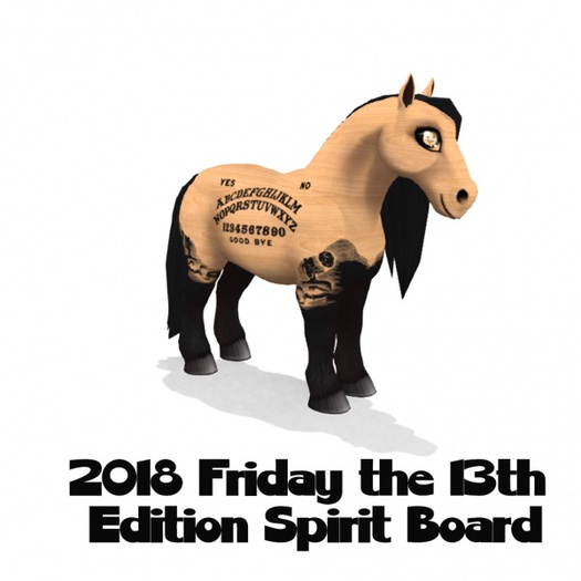 AMARETTO PONIE PALS 2018 LE FRIDAY THE 13TH M