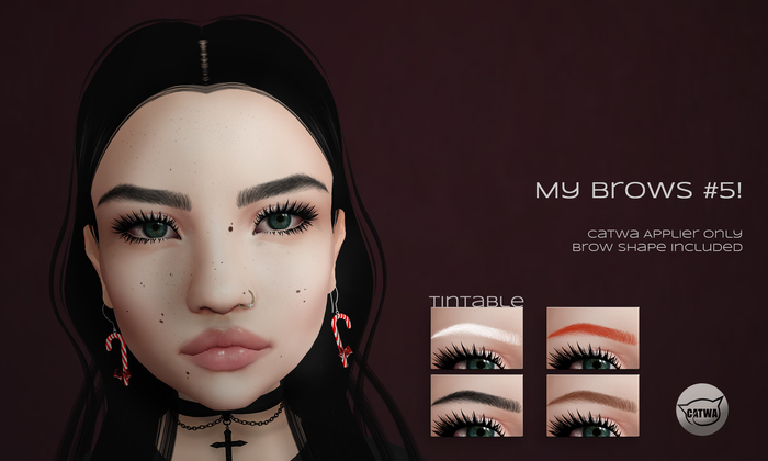 .:cheeky:. My Brows #5! Catwa Applier