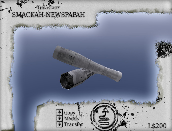 *Cold Breath* Smackah Newspapah