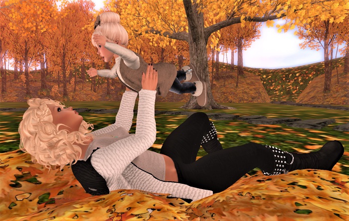 :Riverstone: Leaf Fun Pose (BOX)