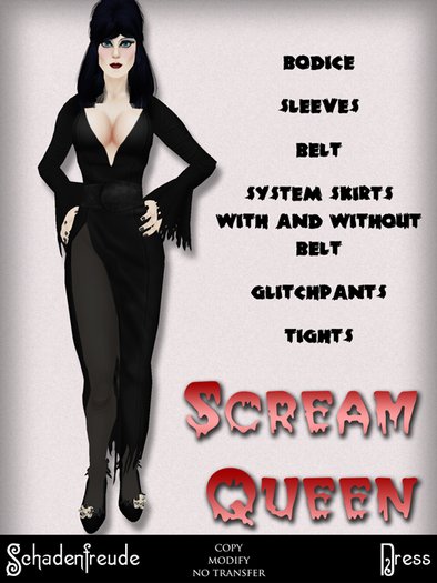 Schadenfreude Scream Queen
