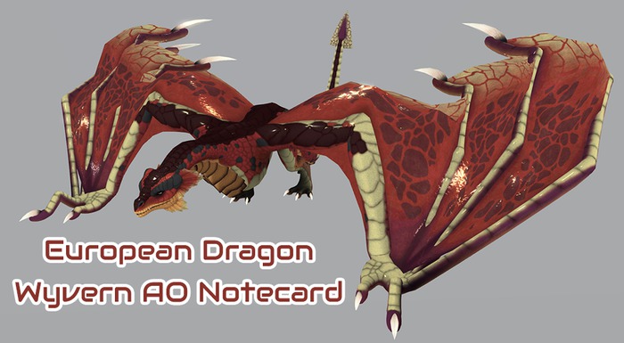 SNODE - EuroDrag Wyvern AO Notecard