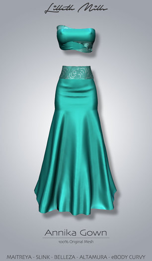 LMC ANNIKA Gown - Teal