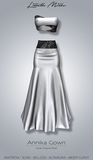 LMC ANNIKA Gown - White