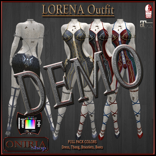 .::ONIRIA-LORENA Outfit -(wear-add to unpack)-DEMO
