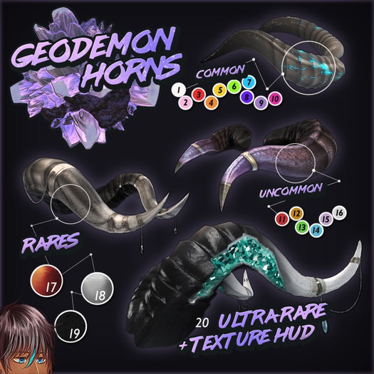 ::Static:: Geodemon Horns - 05