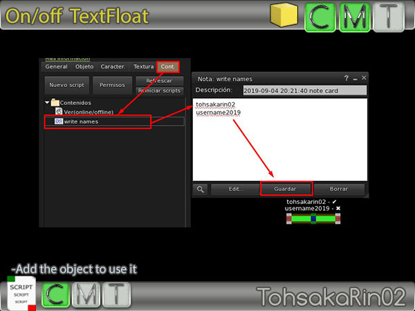 Online/Offline TextFloat