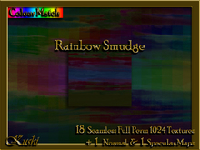Rainbow Smudge Textures