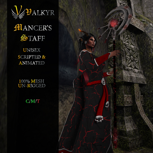 *Valkyr* Mancer's Staff (Add me)