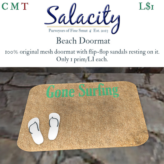 Salacity - Beach Doormat