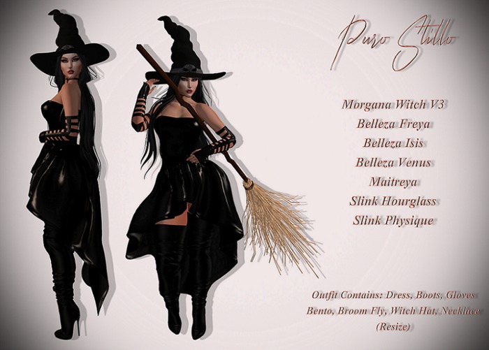 .::PS::.Morgana Witch V3 - Outfit Complete