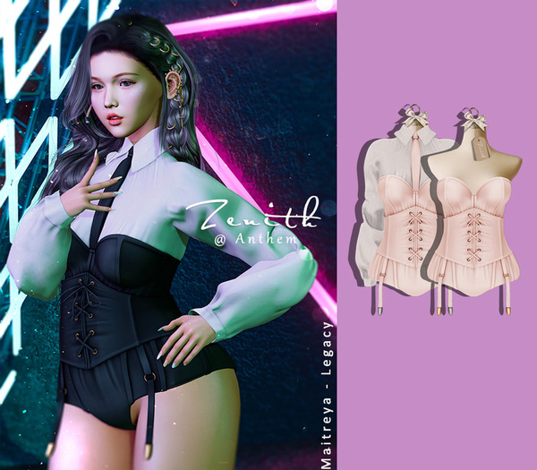 =Zenith=BLACKPINK Corset (Rose)