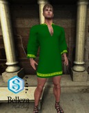 XK Romanesque Long Tunic Green