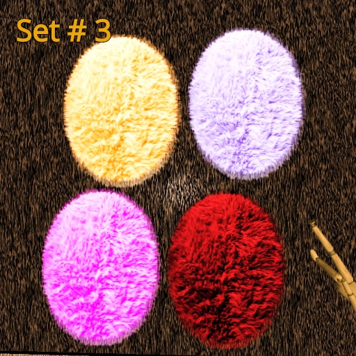 U & Y Puffy Rug Set # 3