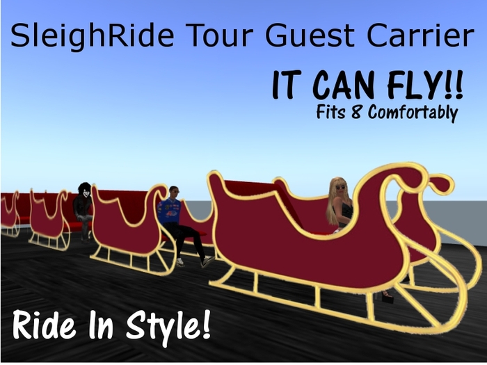 Flying Sleigh Tour Carrier  (boxed)