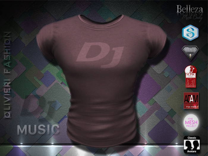 SHIRT - DJ - PINK