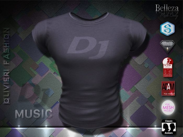 SHIRT - DJ - PURPLE